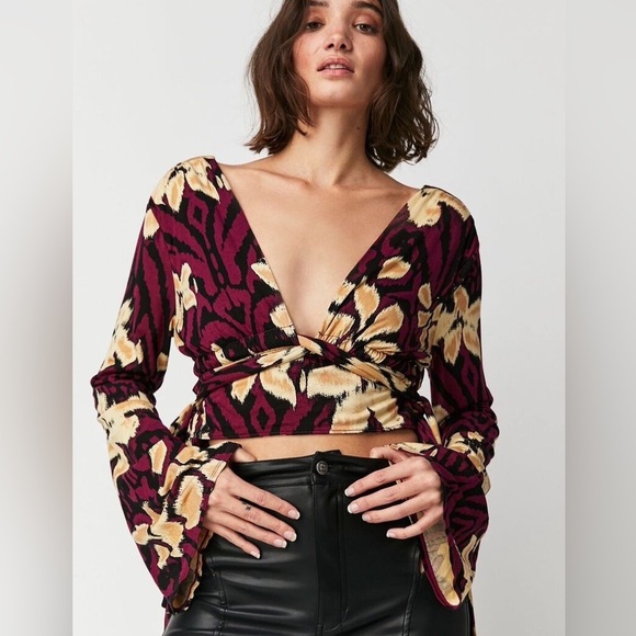 Free People Bali Del Mar Convertible Top Women's Size XS - Picture 1 of 7